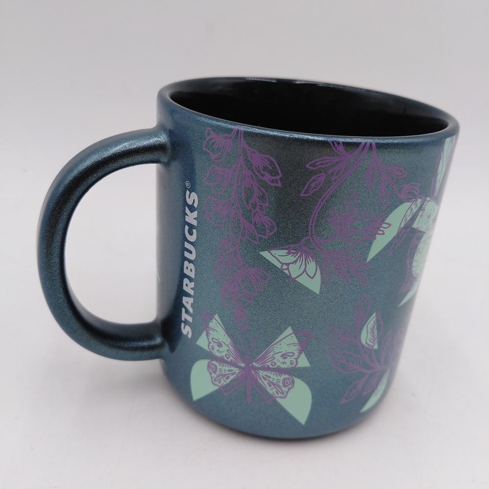 Starbucks 2024 Easter Collection Floral Butterfly Bunny Mug Limited Edition 14oz